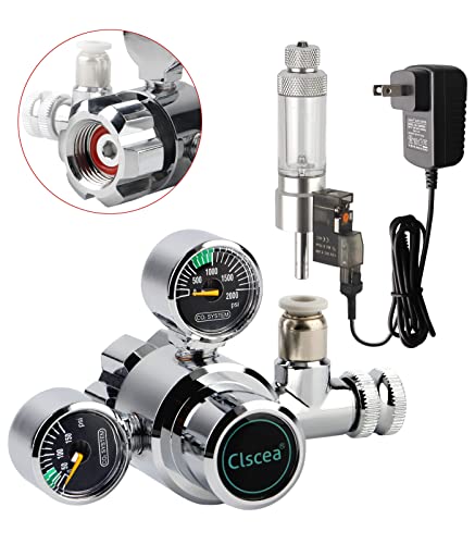 Clscea R100S Dual Gauge CO2 Regulator