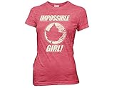 Ripple Junction Doctor Who Impossible Girl Juniors T-Shirt Large Heather Red
