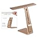 CTLpower LED Table Lamp, Eye-caring Desk lamp, Dimmable LED Light, Rechargeable Table Lamp with USB Charging Port, Ultra Compact Design with 3 Brightness Levels of Reading Study Lamp Light (Gold)