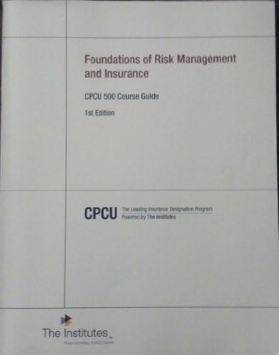 Amazon.com: CPCU 551 Commercial Property Risk Mananagement and