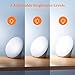 Light Therapy Lamp - VIPEX LED Therapy Light with UV-Free 10000 Lux Brightness, 3 Adjustable Brightness Levels, Touch Control, Compact Size for Happy Mode