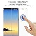 [2 Pack] Xawy Screen Protector for Samsung Galaxy Note 9, [Case-Friendly] [Bubble-Free] HD Clear Flexible Film with Lifetime Replacement Warranty