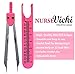 EKG ECG Nurse or Doctor Caliper for Measuring Electrocardiographs (pink)