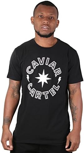 Caviar Cartel Star Logo Tee Black