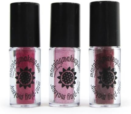 Roll-on Lips Girls Pretend Makeup Cosmetics: Raisin, Posie Pink, & Cotton Candy