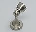 XVL Magnetic Door Stop 2 Pieces Metal Door Holder Doorstop Heavy Duty Conceal Screw Floor Mount Brushed Finish M104A