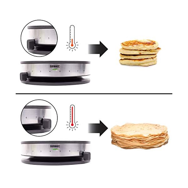 Duronic-Crepe-Maker-PM131-33cm-Electric-Pancake-Machine-1300W-Cook-Traditional-French-Crepes-and-Galettes-Large-13-Non-Stick-Hot-Plate-Adjustable-Temperature-Includes-Creperie-Utensils Duronic Crepe Maker PM131 | 33cm Electric Pancake Machine | 1300W | Cook Traditional French Crêpes and Galettes | Large…