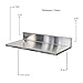 Stainless Steel Restaurant Bar Cafe Kitchen Floating Wall Shelf 15.75 Inch Premium Quality