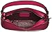 COACH Women's Burnished Leather Coach Nomad Crossbody DK/Cerise Cross Body