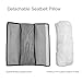 Seat Belt Cover Pad & Seatbelt Adjuster, Kids Seatbelt Cushion & Seat Belt Adjuster for Adult, Travel Baby Car Seat Strap Pad Cover, Toddler Neck Headrest Seatbelt Pillow Safety Belt Positioner Clip