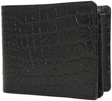 Hidekraft Black Leather Wallets for Men