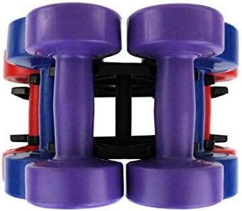 Generic me Gym Tra Including Stand nd Home Gym T Vinyl Hand l Hand Incl Dumbbell Workout Weight nyl Hand I Home Gym Training out Wei Set 12Kg
