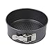 Gabkey 7 inch Springform interlocking and leak-proof seal carbon Cake Springform Pan