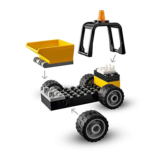 LEGO 60284 City Baustellen-LKW Spielzeug Bausteine-Set, Frontlader Baufahrzeug für Jungen und Mädchen ab 4 Jahre, Lernspielzeug für Kinder – Bild 5