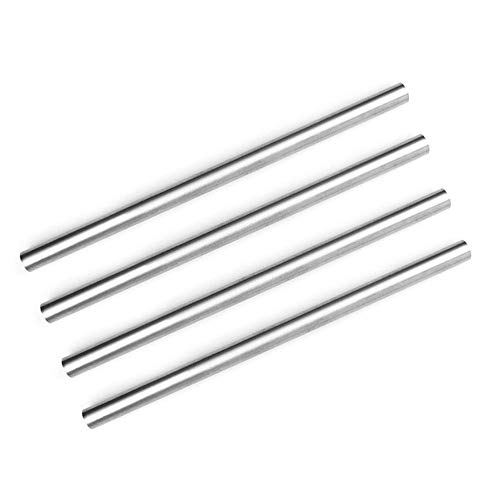 4PCS 8x150mm Stainless Steel Round Rods Dowel Pin Shelf Support Pin Fasten Elements, Shelf Bracket Pegs Cabinet Furniture Shelf Pins Support for DIY Shelving Supports