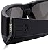 Spy Optic Hailwood Sunglasses,Matte Black Frame/Grey Lens,one size