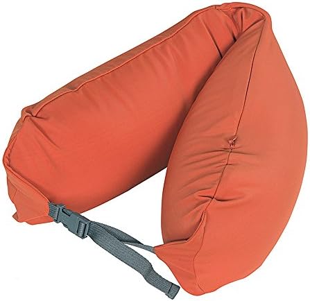 LBMUJI 【Counter Genuine】 MUJINeck Pillow Neck Pillow for Airplane Travel Neck Pillow for car Sofa Pillow U-Pillow (Specifications 16x67cm, Lyca Orange)