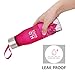 HANTAJANSS H2O Lemon Water Bottles, 20 oz Leak Proof Fruit Infuser Sport Bottle for Yoga, Pilates, Outdoor, Cycling, Traveling