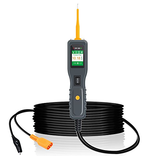 Automotive Circuit Tester Power Circuit Probe Kit - DC/AC Current Resistance Diodes Vehicle Voltage Signal Diagnostic Activating Components Tools VXDAS VSP200 for 12V to 24V Electrical System - Thumbnail 7