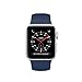 RUOQINI Compatible with Apple Watch Band 40mm,Sport Silicone Soft Replacement Band Compatible for Apple Watch Series 4, S/M Midnight Blue