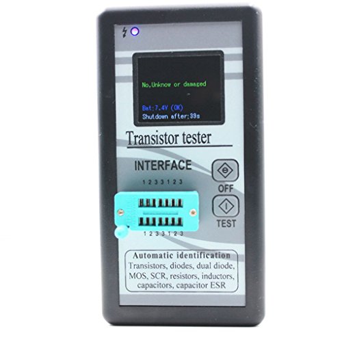 Multifunction Transistor Tester Automatic Identified Resistor Inductor Capacitor ESR Meter Checker Detector M328 Stevlogs - Thumbnail 5