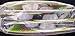 O'Malley Manufacturing Inc. Hair Snare Drain Cover Universal - White (6-Pack)