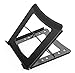 Adjustable Laptop Stand - Portable Laptop Stand with 5 Tilt Levels & Anti-Slip Pads for Tablets, Computers, Foldable Laptop Riser Fits 10-15inch Notebook with Open Back for Better Airflow by HUANUO