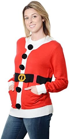 RWB Unisex Bailey Ugly Christmas Sweater Red, Large