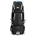 High Sierra Titan Internal Frame Pack, Black/Charcoal/Pool, 55-Liter