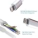 Vanten(TM) 3ft Reversible Apple iPhone 7 / iPhone 7plus Lightning Cable and Micro USB Cable Nylon Braided 2 in 1 Joined USB Cord for iOS and Android with One Plug (1 Pack)