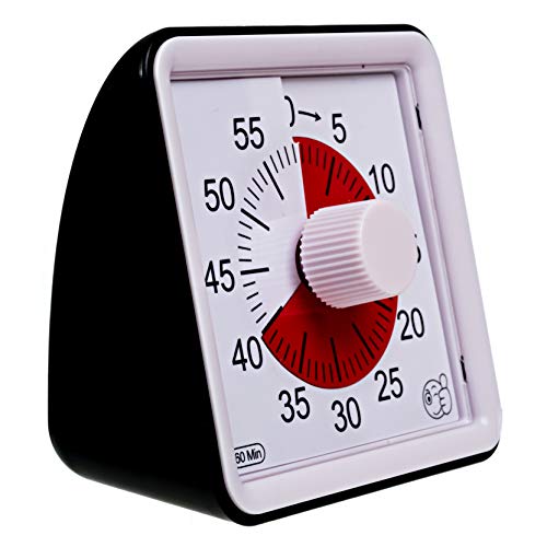 Wynnline 60Minute Visual Analog Timer Countdown Clock for Classroom