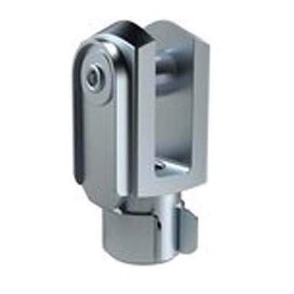 RIEGLER GAKAP2M10X125 AP2 ISO 8140 Fork Head for Cylinder, 10 mm Bore, M10 x 1.25 Piston Rod Thread