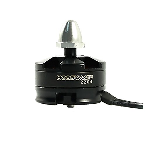 Hobbymate 2204 2300kv ccw brushless motor silver cap mo…