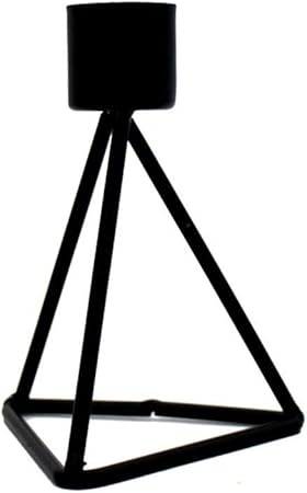 Fiedfikt Ijzer Retro Metalen Kandelaar Driehoek Kaars Stand Kaars Lantaarn Party Ornament Houder Voor Bruiloft Kerstmis Home Decoratie Amazon Nl