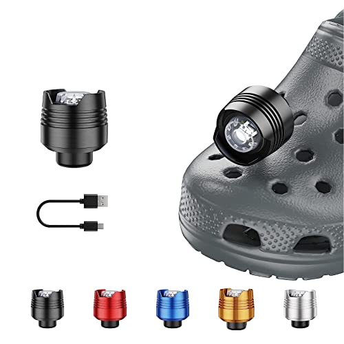 Rechargeable Headlights for Crocs 2pcs, Lights