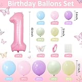 Balloon Dance Pink 1 Balloon 40 Inch Foil Birthday Balloon Girls 1st view 2