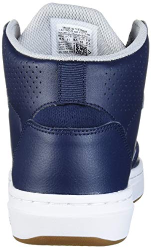 converse rival leather mid top