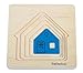 Hape - Beleduc - Cottage 5-Piece Layer Puzzle