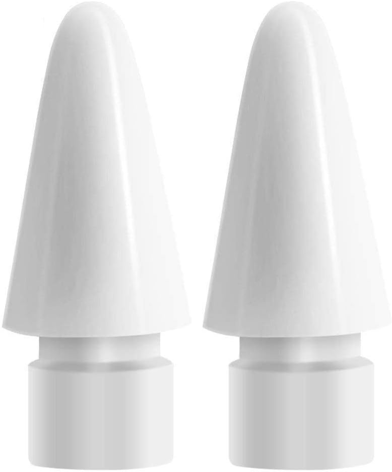 POWVAN iPencil Tip, Extra Tip for Apple Pencil iPencil Nib for iPad Pro, Replacement Pencil Tips Nibs Touchscreen Pen Accessory for ipad Pro (2 Packs)