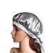 POP-Zone 100% Pure Natural Silk Sleep Night Cap Head Cover Bonnet Hat for Hair Care and Beauty