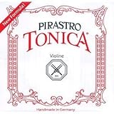 Pirastro Tonica 1/2-3/4 Violin String Set - Medium Gauge with Ball End E