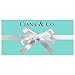 Light Blue with Bow Birthday Banner Personalized Custom Party Backdrop Decoration primary
