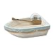 Zenna Home Soap Dish Seaside Serenity Bath Accessories, Teal/Ivory