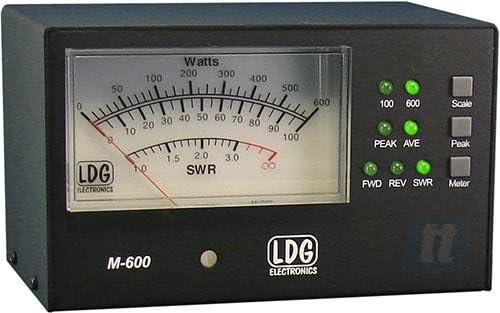 M-600 4.5" Meter for AT-600ProII w/6' Cbl