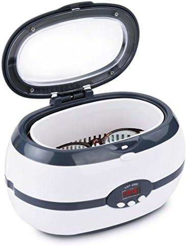 Henscoqi Professional Ultrasonic Cleaner with Digital Timer for Jewelry Denture Eyeglasses