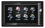 POWER ACOUSTIK PD-650B Double DIN Multimeadia Source with Motorized 6.5-Inch High Definition LCD Touch Screen - Includes BlueTooth