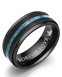 LerchPhi Titanium Custom Engrave Rings For Men With