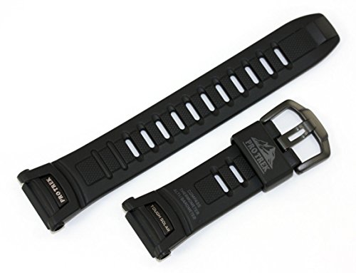 Casio Pro Trek 10338478 Genuine Factory Replacement Resin Band fits PRG-130Y-1 Casio Pro Trek 10338478 Genuine Factory Replacement Resin Band fits PRG-130Y-1