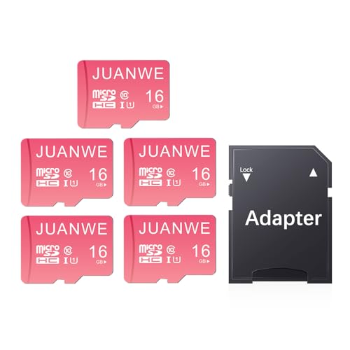 JUANWE 16GB Micro SD Card with Adapter