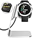 QIBOX Vivoactive 3 Charger Stand (for Vivoactive 3 Smartwatch Only), Replacement USB Charging Dock Cable Compatible with Garmin Vivoactive 3 GPS Smartwatch